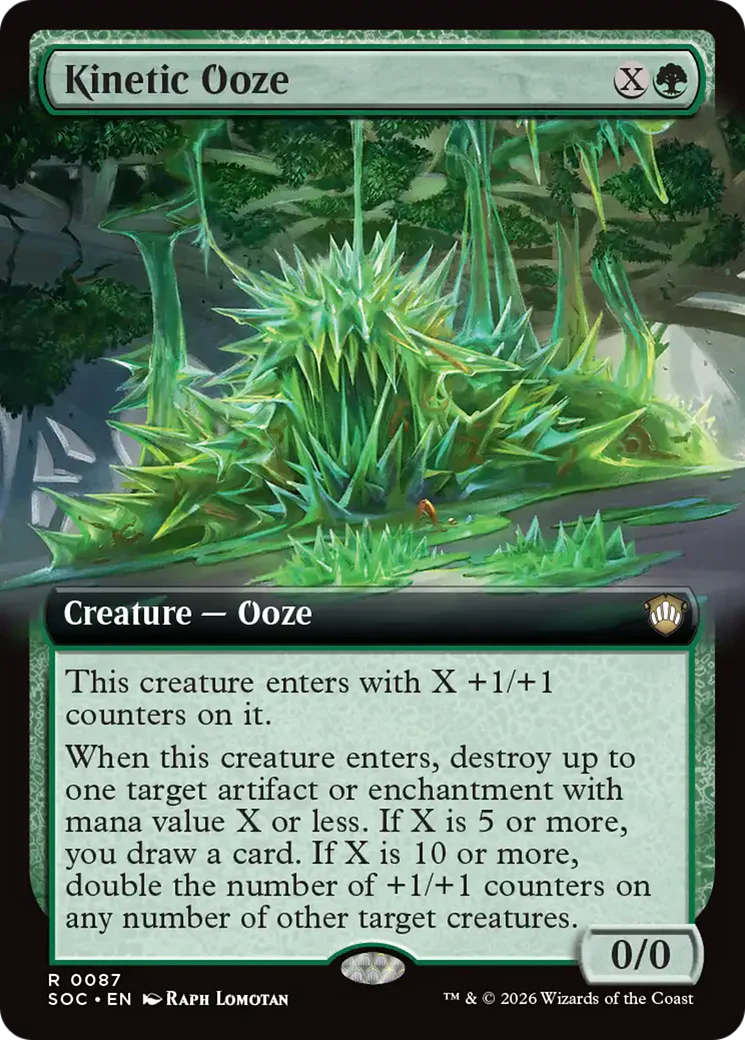 Kinetic Ooze - Extended Art (SOC)