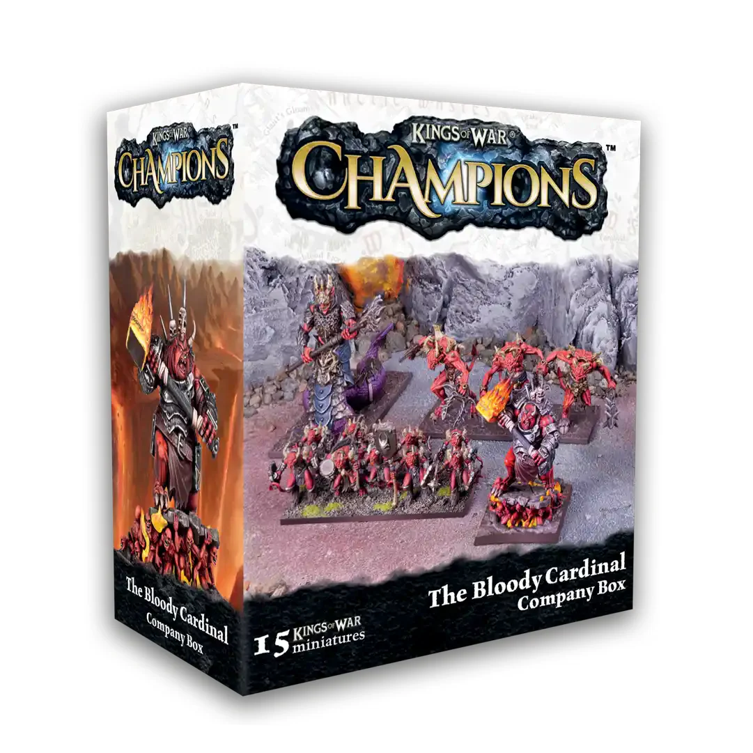 Kings of War: Champions - The Bloody Cardinal Company Box [MGKWA114]