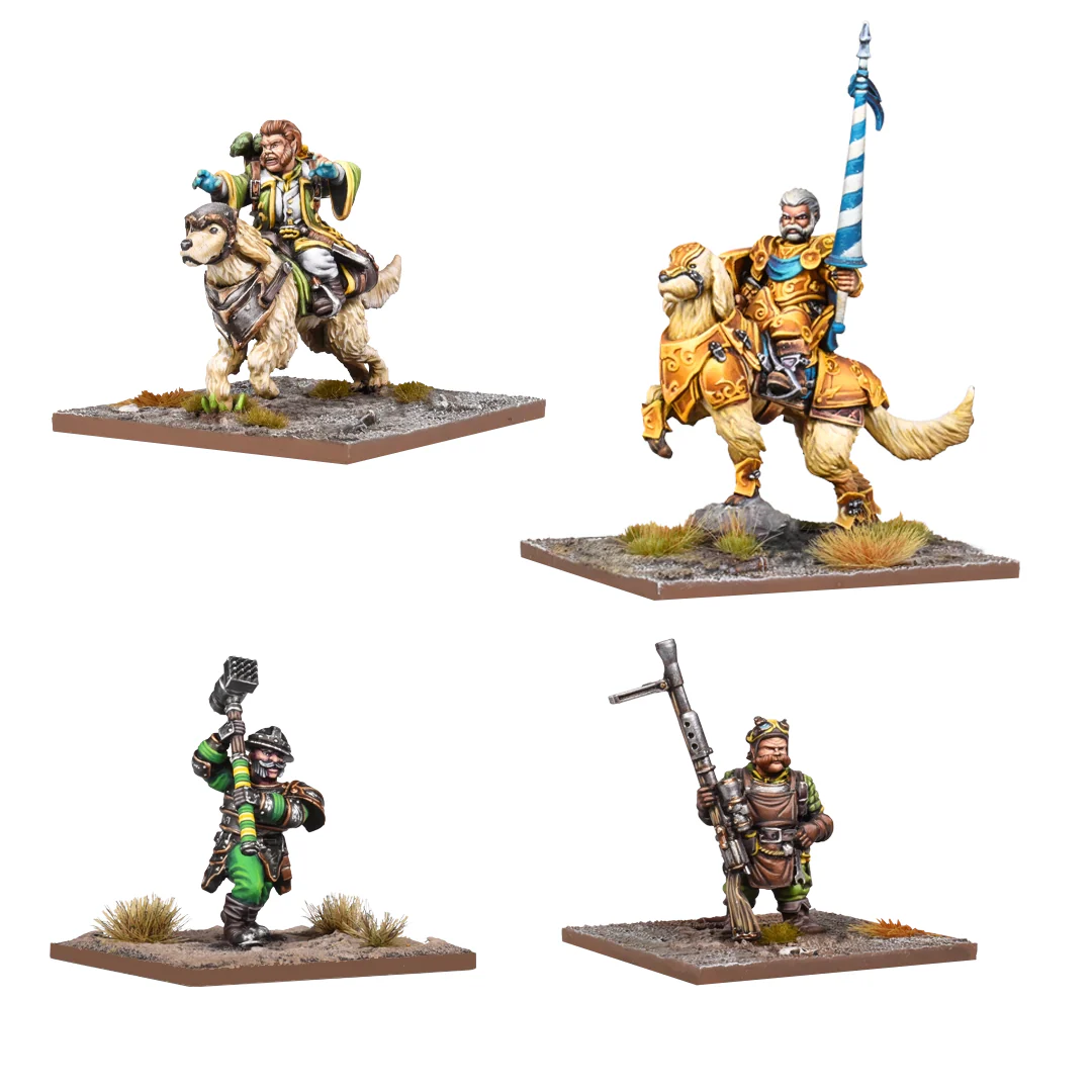 Kings of War - Halfling - Hero Pack [MGKWHF204]