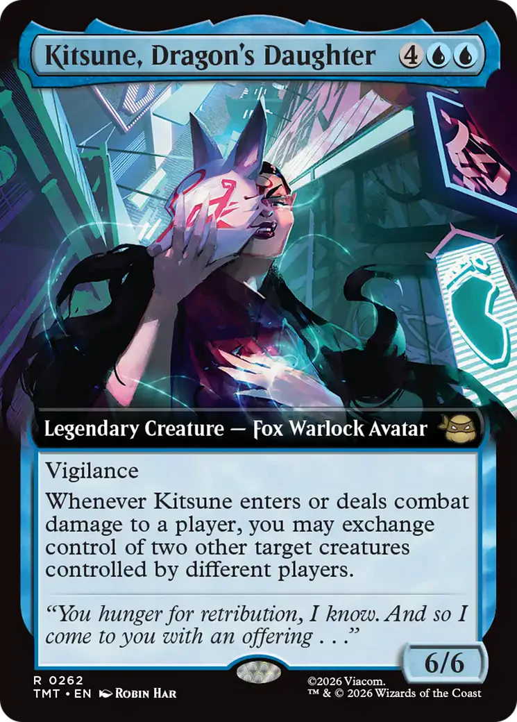 Kitsune, Dragon's Daughter - Extended Art (TMT)