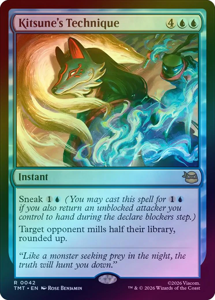 Kitsune's Technique (Foil) (TMT)