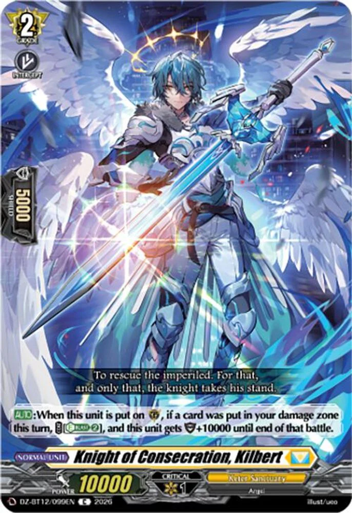 Knight of Consecration, Kilbert - DZ-BT12/099EN - Common