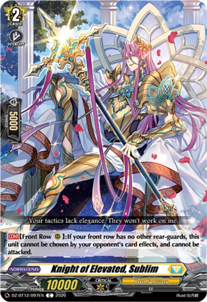 Knight of Elevated, Sublim - DZ-BT12/097EN - Common