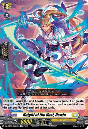 Knight of the Vast, Oswin - DZ-BT11/102EN - Common