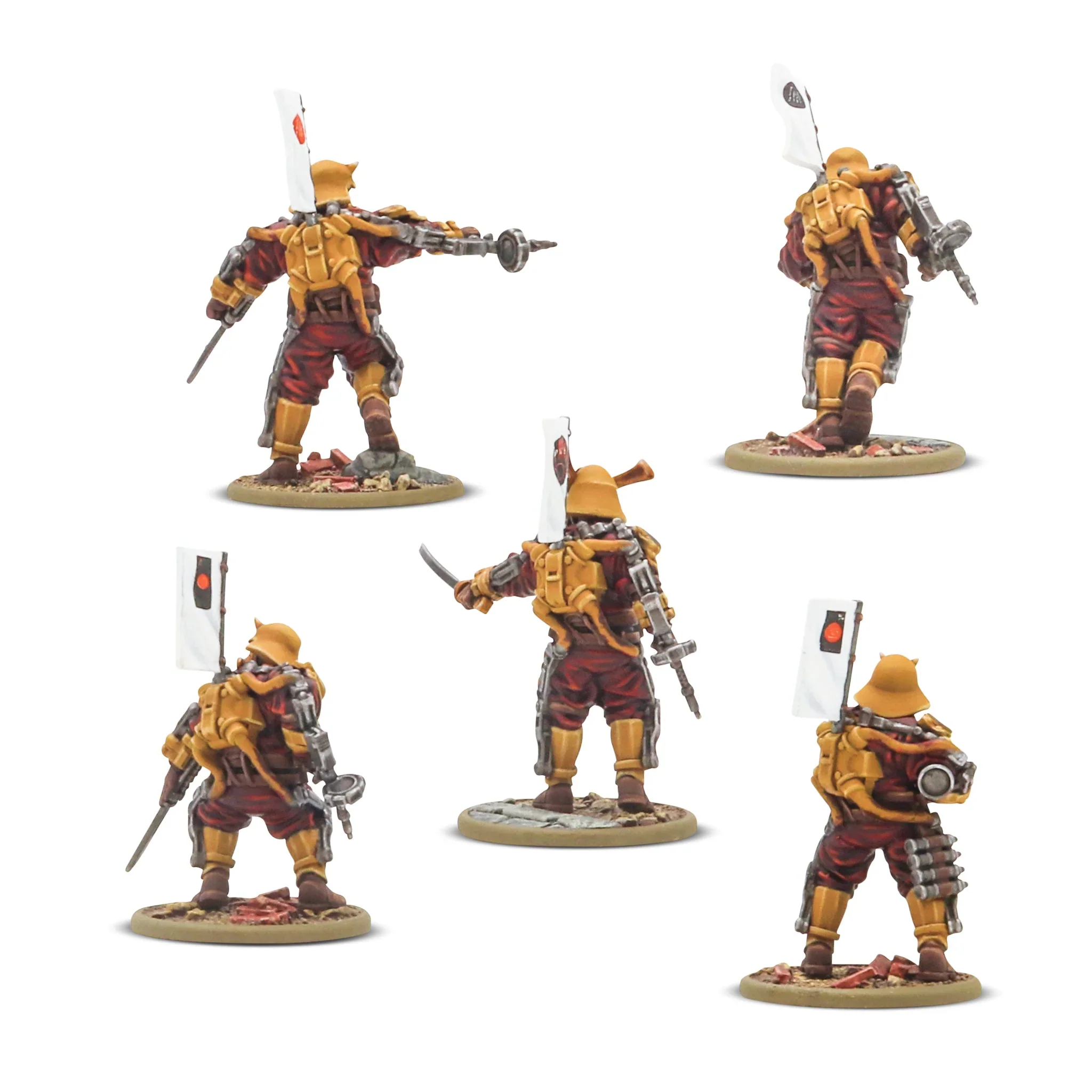 Konflikt '47 - Empire of Japan - Assault-Frame Armoured Infantry Squad [452201201] - Image 2