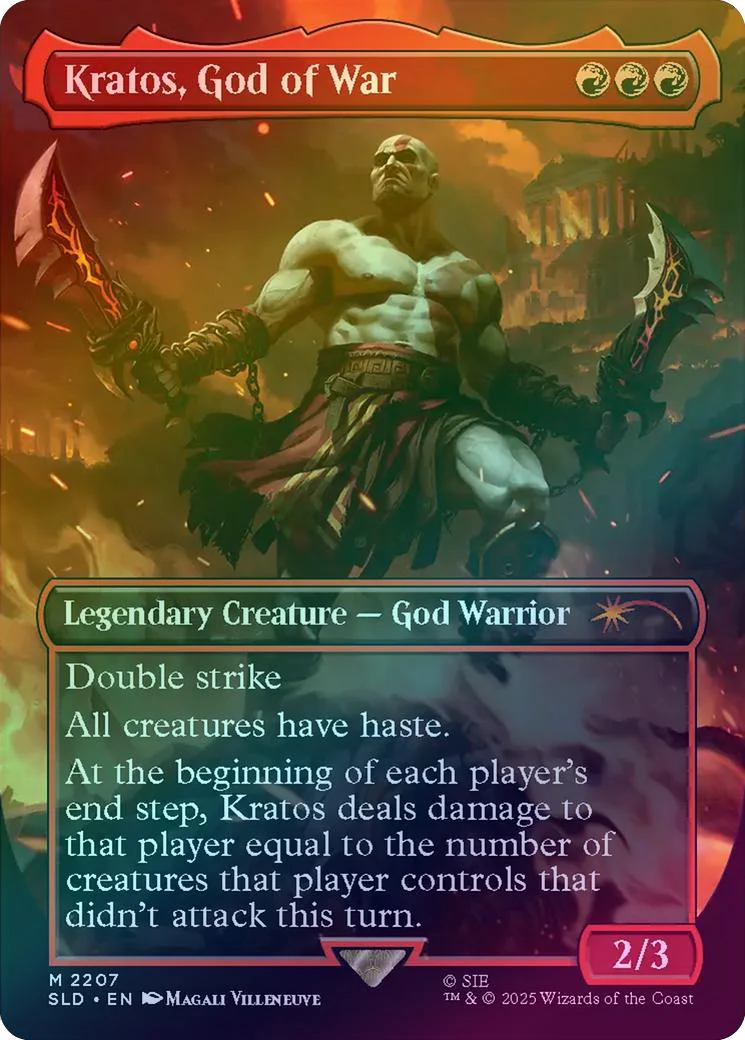 Kratos, God of War - God Of War: Greek (Rainbow Foil) (SLD)