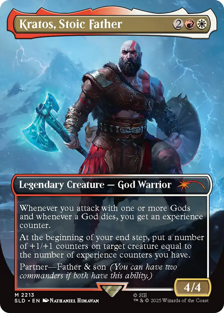 Kratos, Stoic Father - God Of War: Norse (SLD)