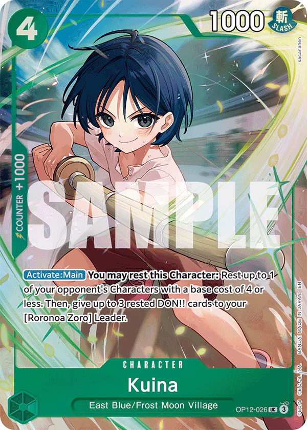 Kuina (Premium Card Collection -Best Selection Vol. 5-) - OP12-026 - Uncommon