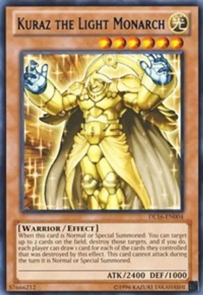 Kuraz the Light Monarch (Blue) - DL16-EN004 - Rare