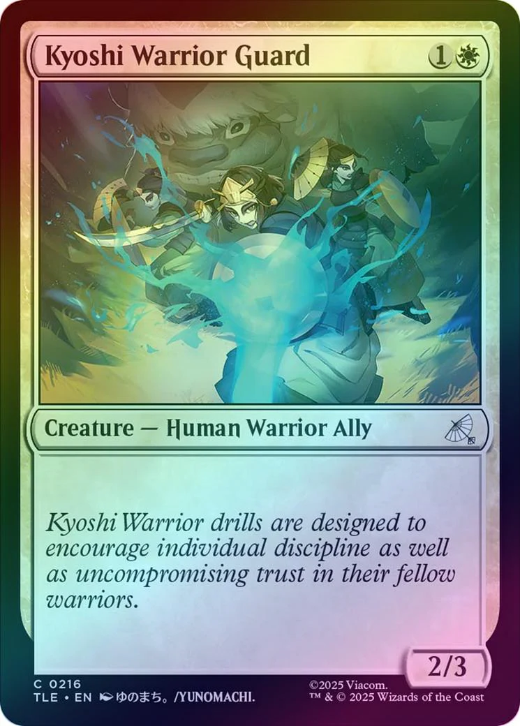 Kyoshi Warrior Guard (Foil) (TLE)