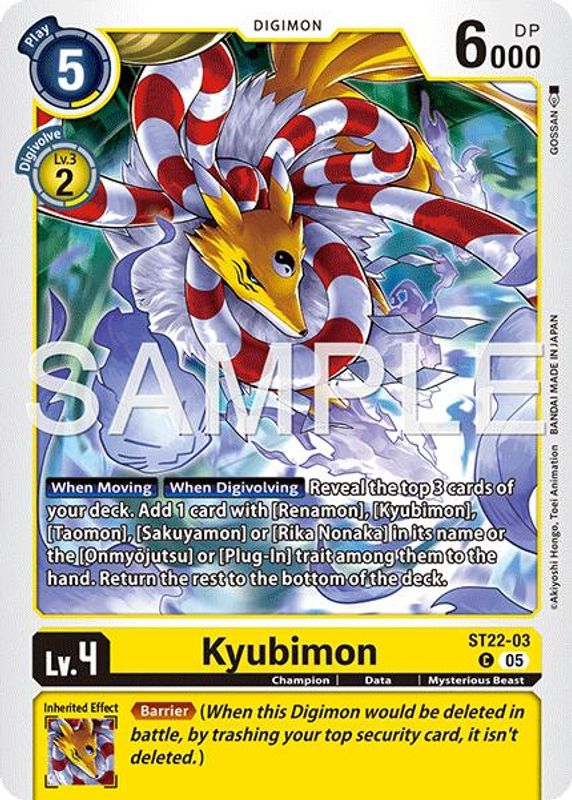 Kyubimon (ST22-03) - ST22-03 - Common