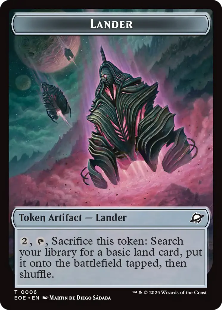 Lander // Robot Token (TEOE)