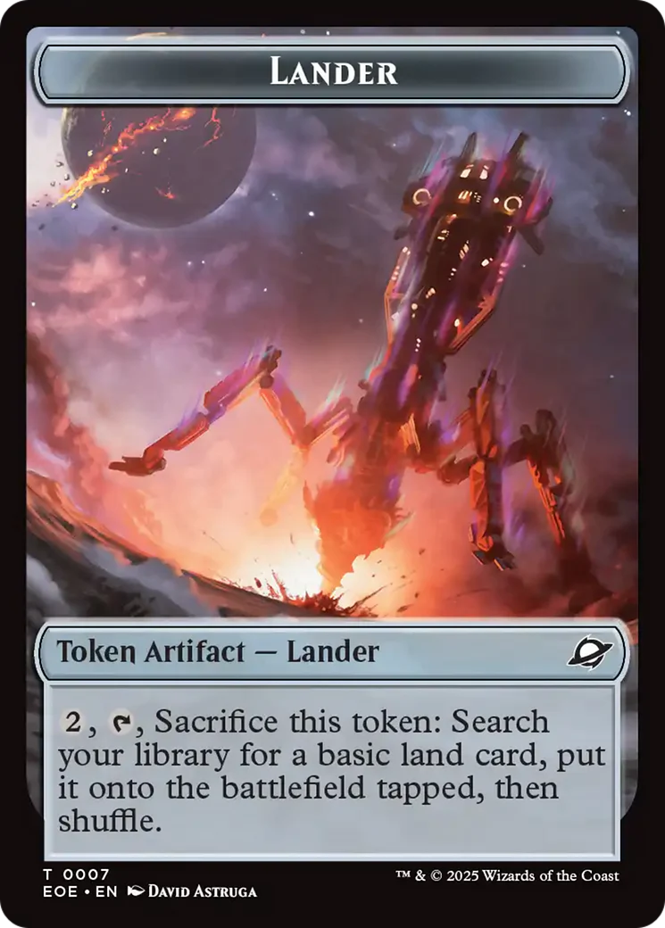 Lander // Robot Token (TEOE)
