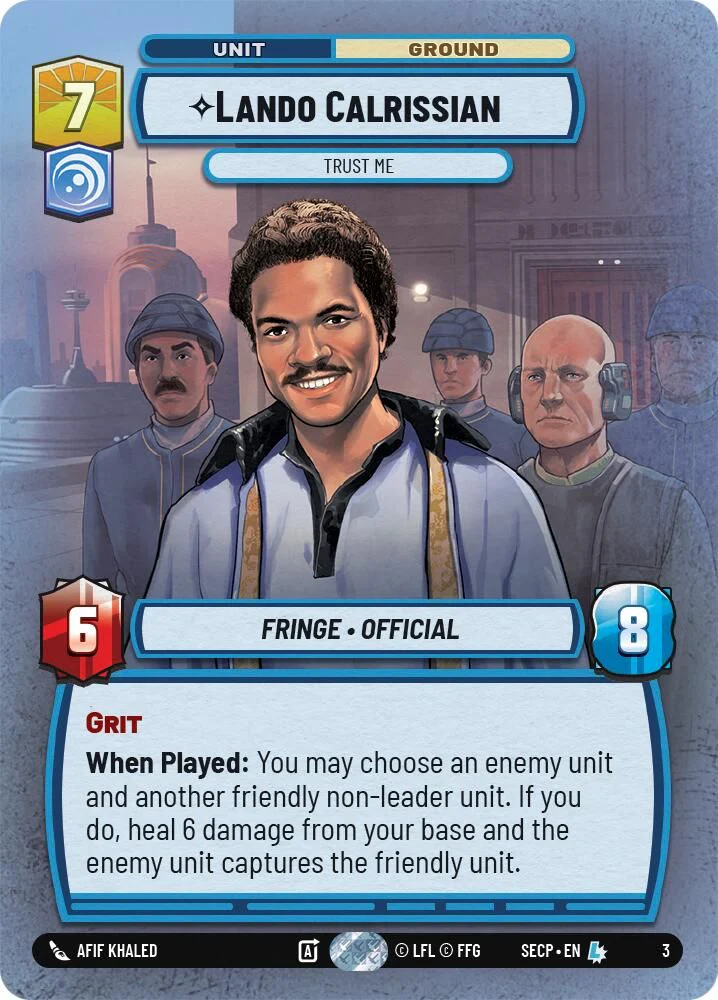 Lando Calrissian - Trust Me - 3 - Legendary