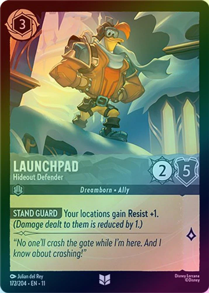Launchpad (Hideout Defender) - 172/204 - Uncommon (Foil)