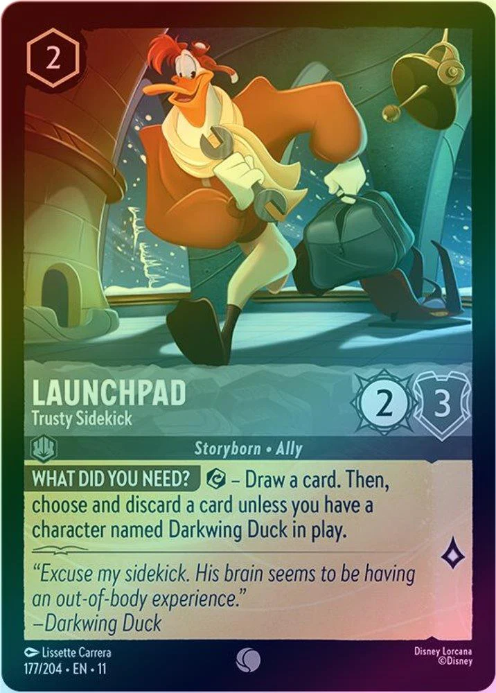 Launchpad (Trusty Sidekick) - 177/204 - Common (Foil)