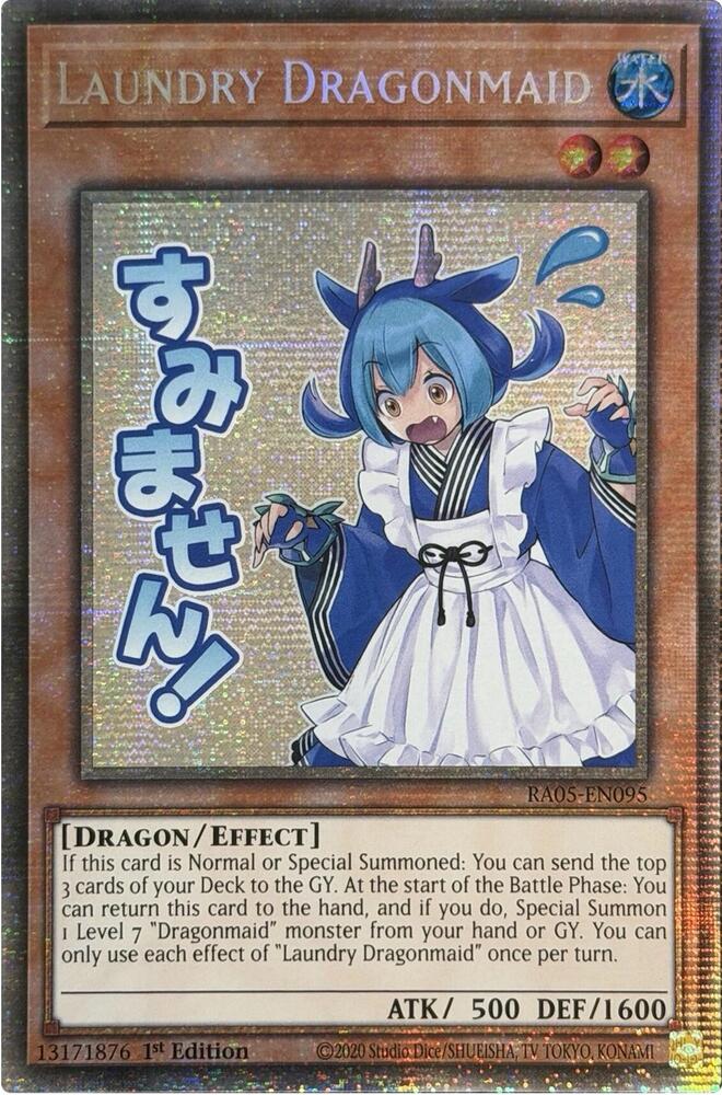 Laundry Dragonmaid - RA05-EN095 - Starlight Rare - 1st Edition