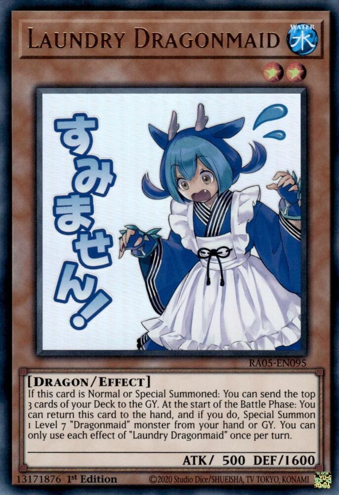 Laundry Dragonmaid - RA05-EN095 - Ultra Rare - 1st Edition