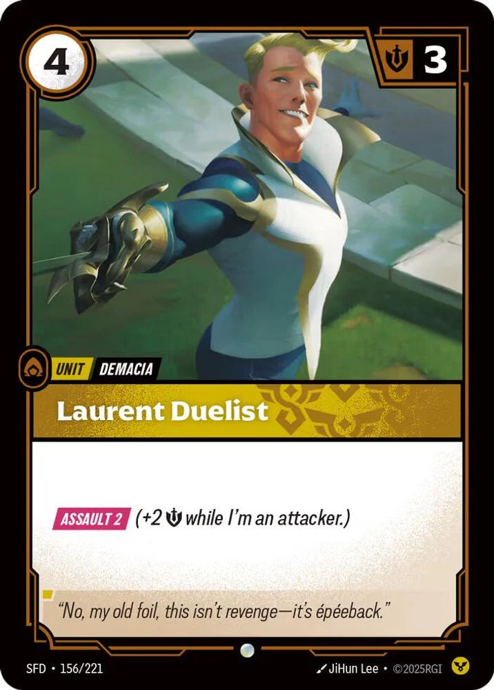 Laurent Duelist - 156/221 - Common