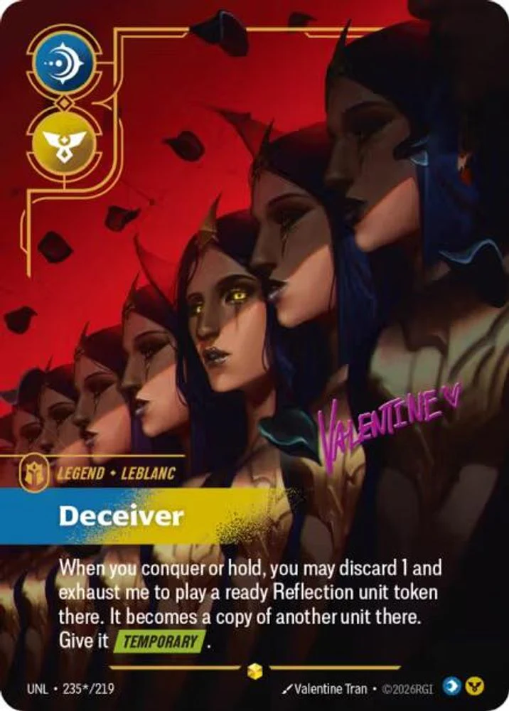 LeBlanc - Deceiver (Signature) - 235*/219 - Showcase