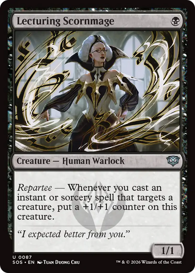 Lecturing Scornmage (SOS)