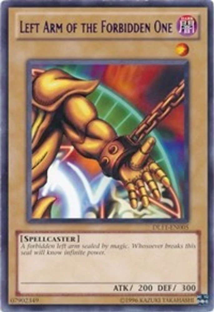 Left Arm of the Forbidden One (Blue) - DL11-EN005 - Rare