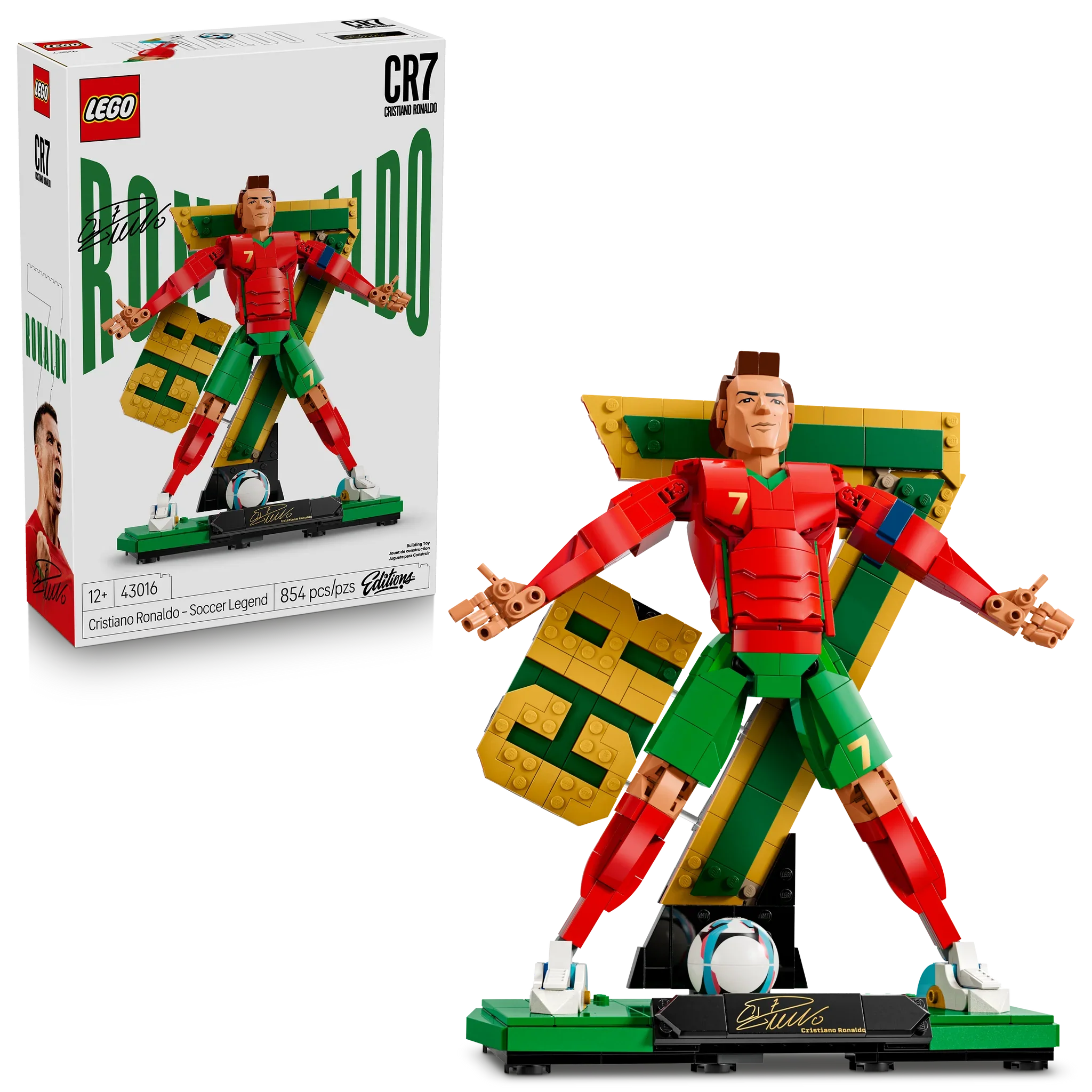 LEGO - Editions - Cristiano Ronaldo – Soccer Legend [43016]
