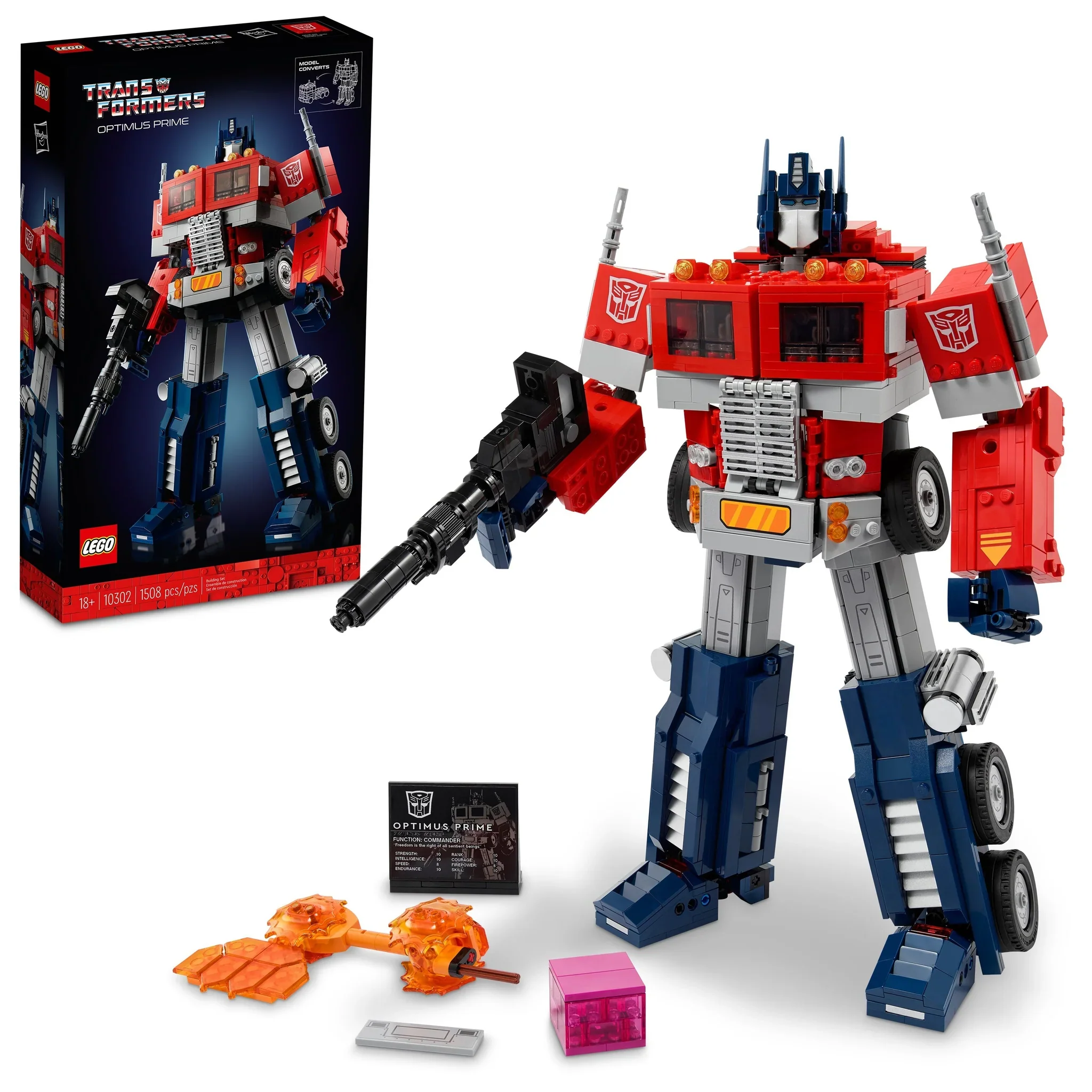 LEGO - Icons - Transformers: Optimus Prime [10302]