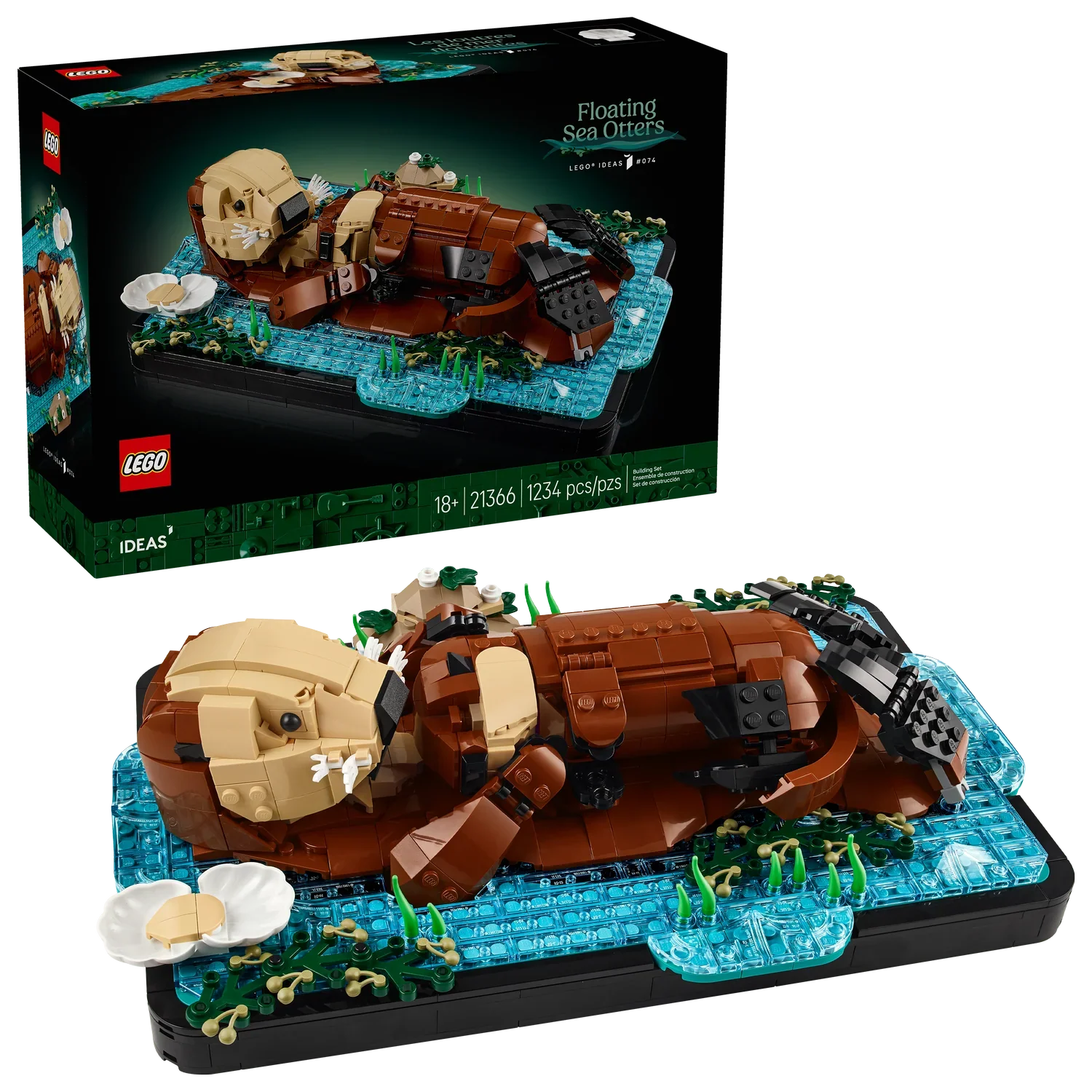 LEGO - Ideas - Floating Sea Otters [21366]