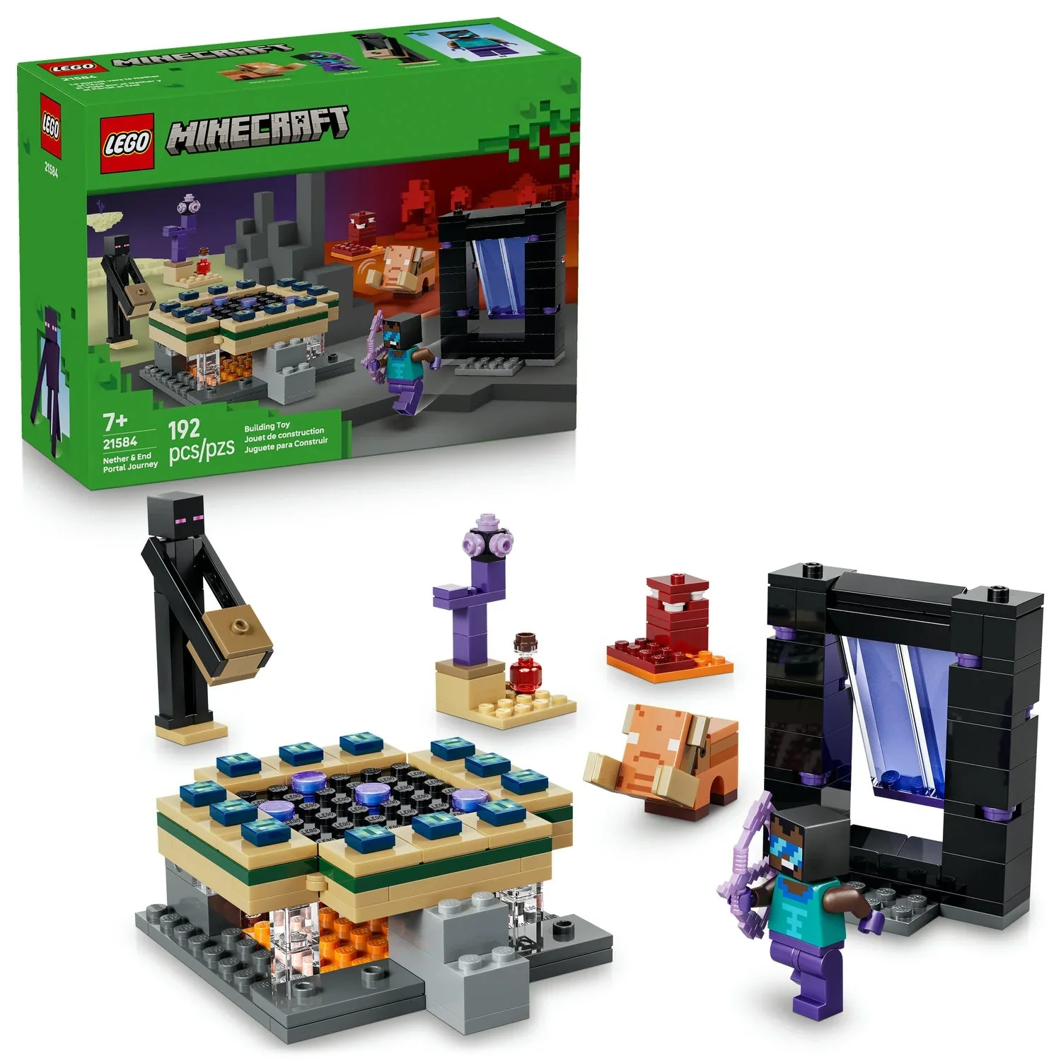 LEGO - Minecraft - Nether & End Portal Journey [21584]