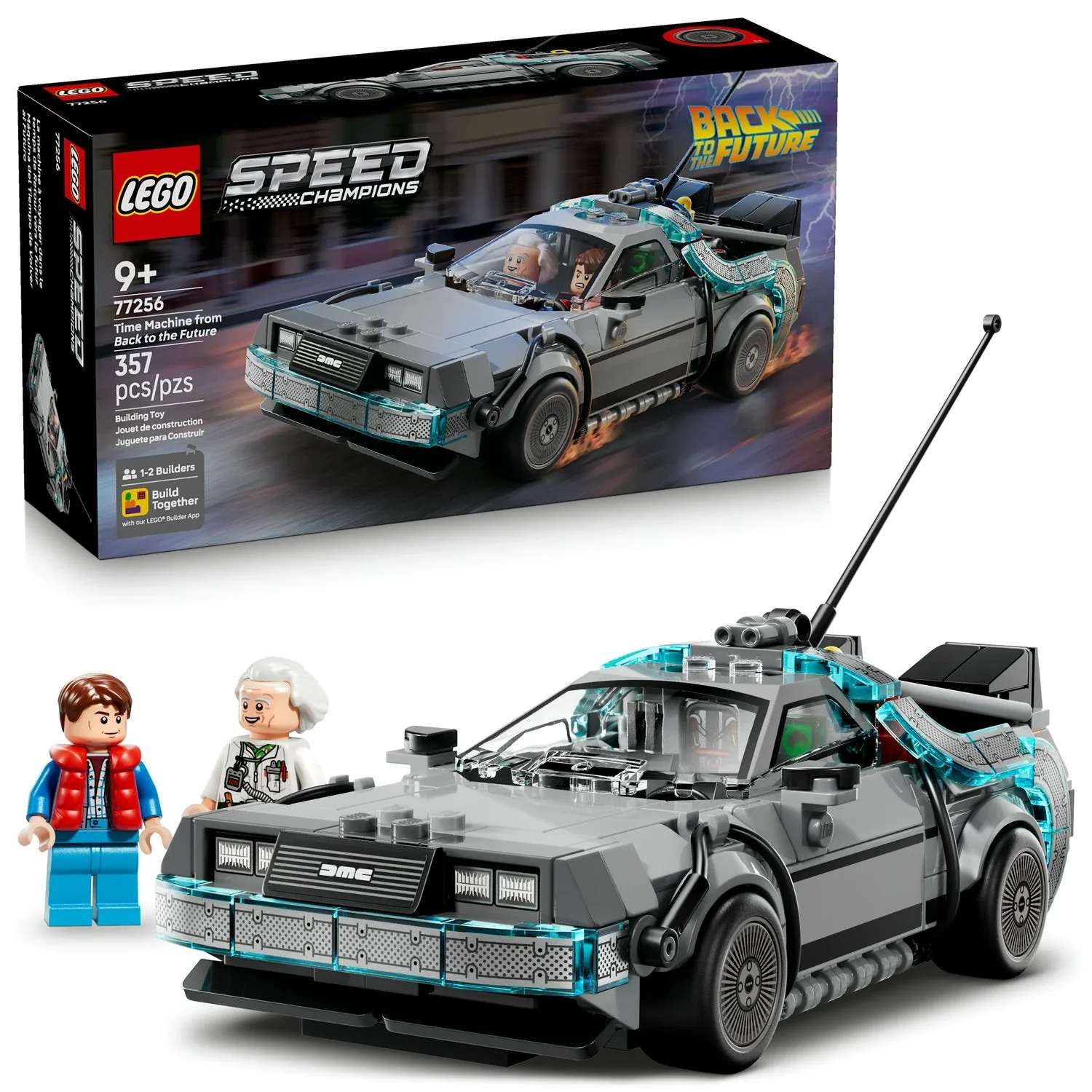 LEGO - Speed Champions - Time Machine From Back to the Future [77256]