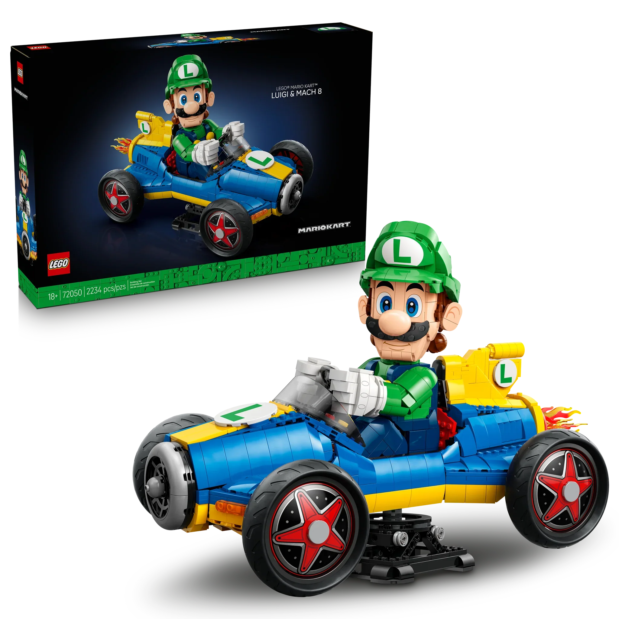 LEGO - Super Mario- Mario Kart™ - Luigi & Mach - [72050]