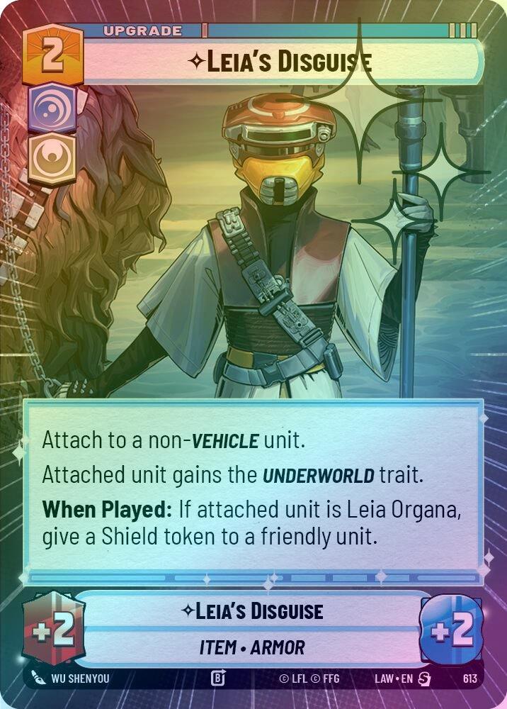 Leia's Disguise (Hyperspace Foil) - 613 - Special (Foil)