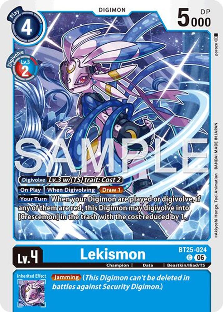 Lekismon - BT25-024 - Common