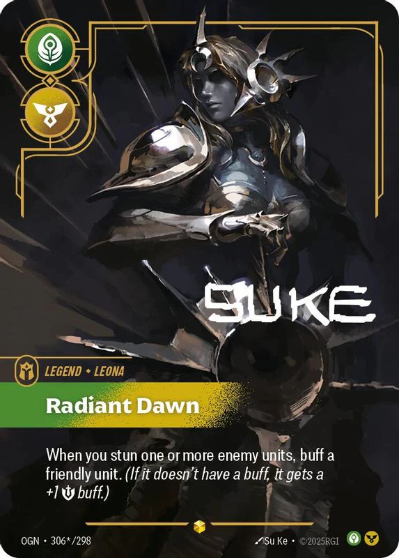 Leona - Radiant Dawn - 306*/298 - Signature