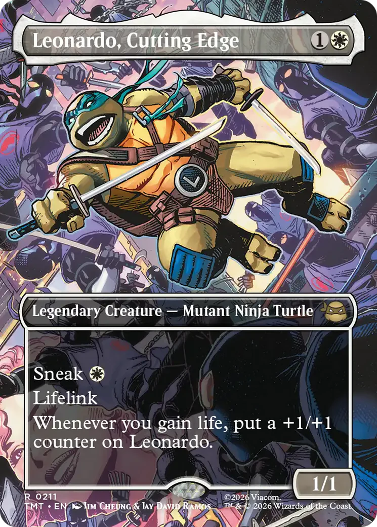 Leonardo, Cutting Edge - Borderless Scene (TMT)