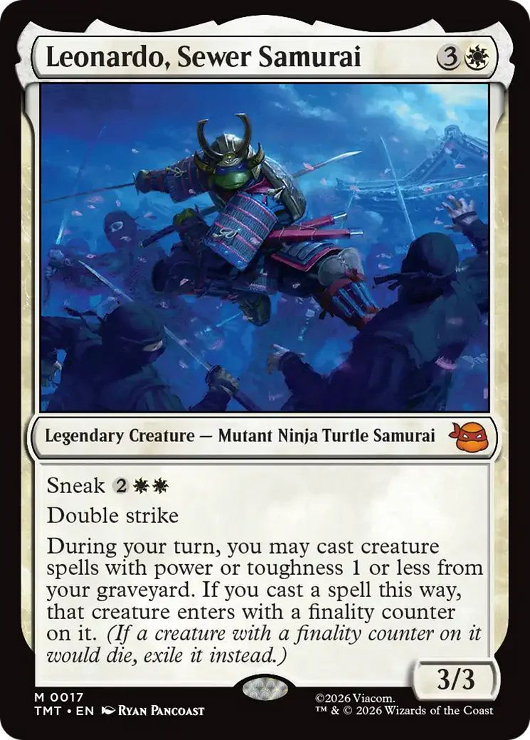 Leonardo, Sewer Samurai (TMT)