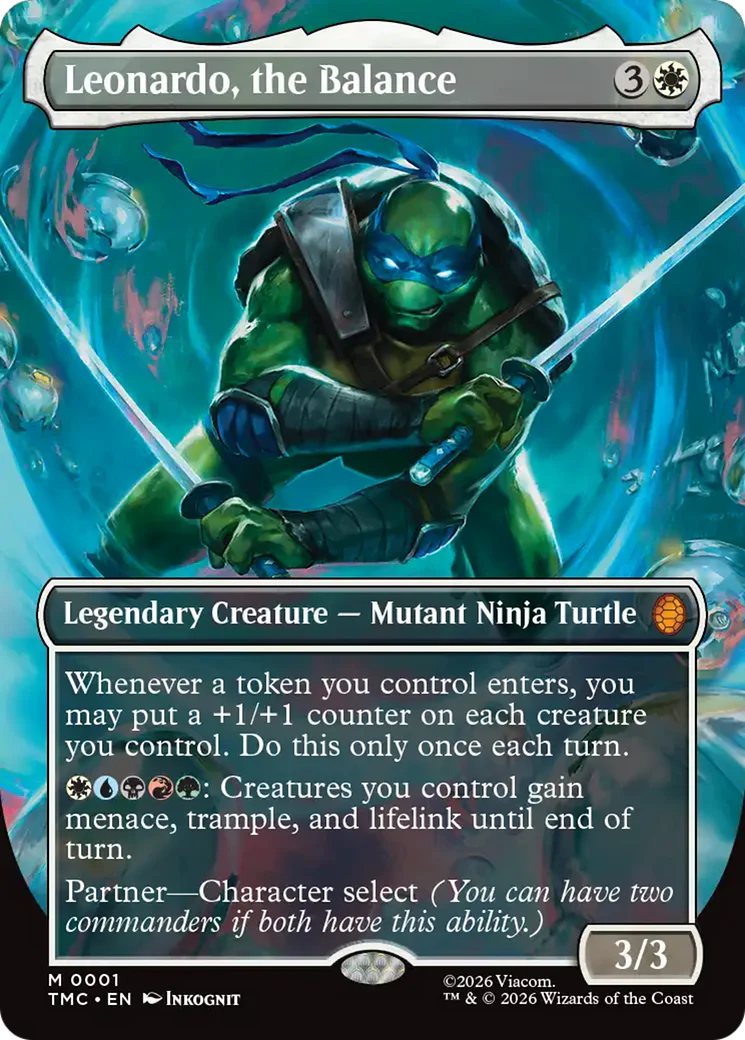 Leonardo, the Balance - Borderless (TMC)