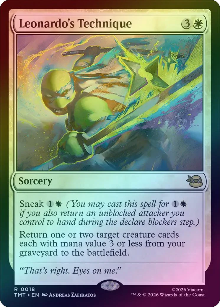 Leonardo's Technique (Foil) (TMT)
