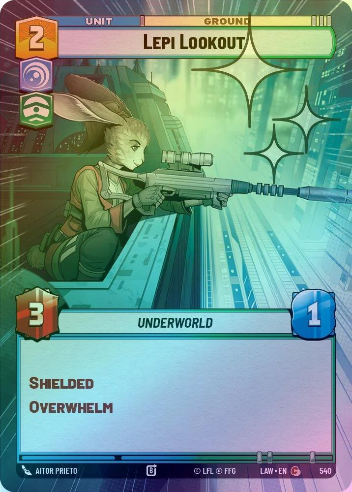 Lepi Lookout (Hyperspace Foil) - 540 - Common (Foil)