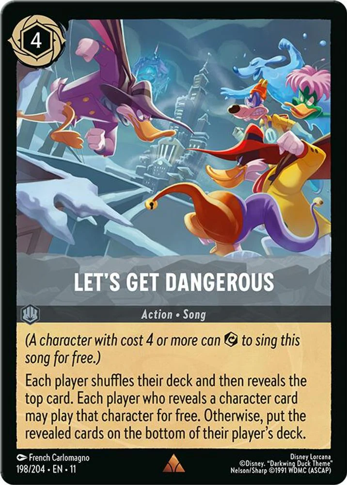 Let's Get Dangerous - 198/204 - Rare