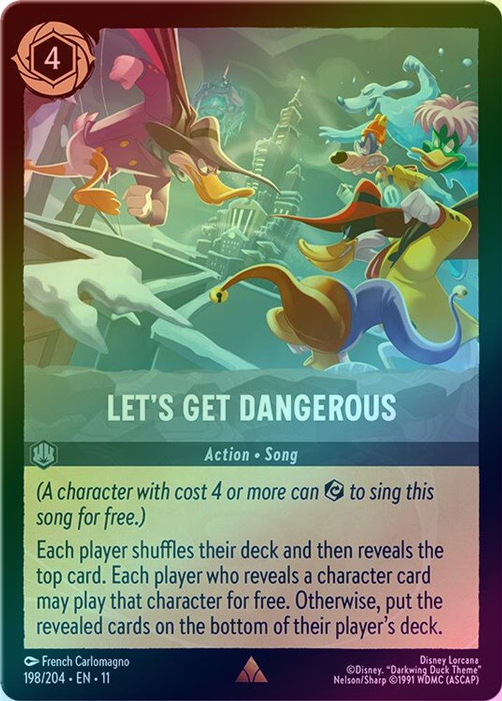 Let's Get Dangerous - 198/204 - Rare (Foil)