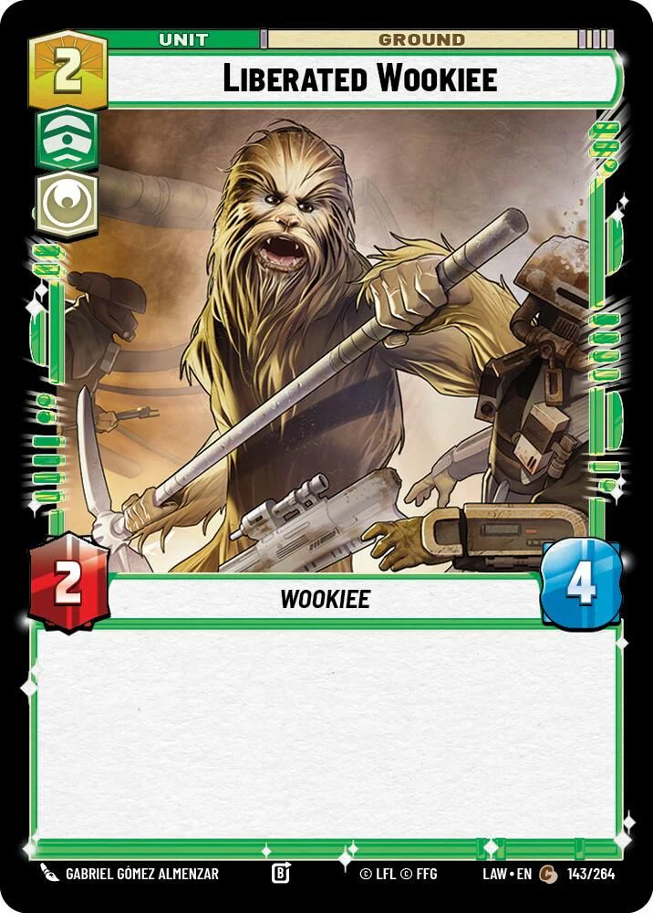 Liberated Wookie - 143/264 - Common
