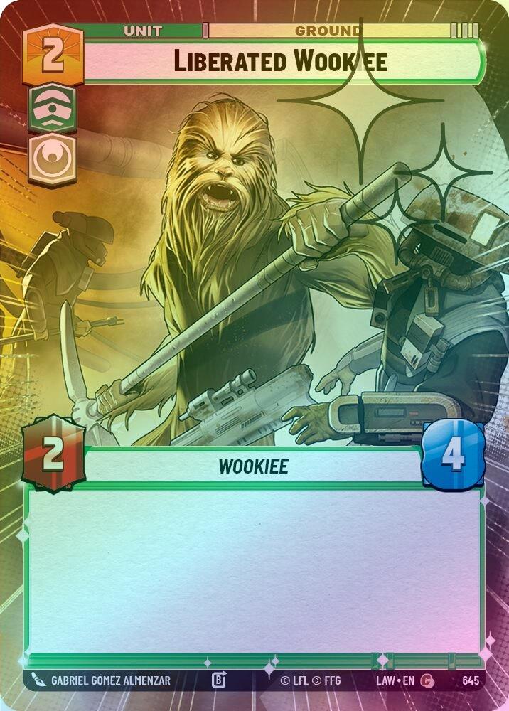 Liberated Wookie (Hyperspace Foil) - 645 - Common (Foil)
