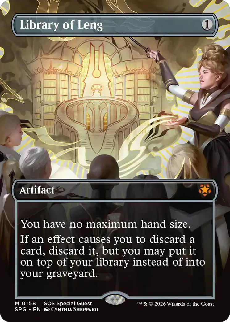 Library of Leng - Borderless (SPG)