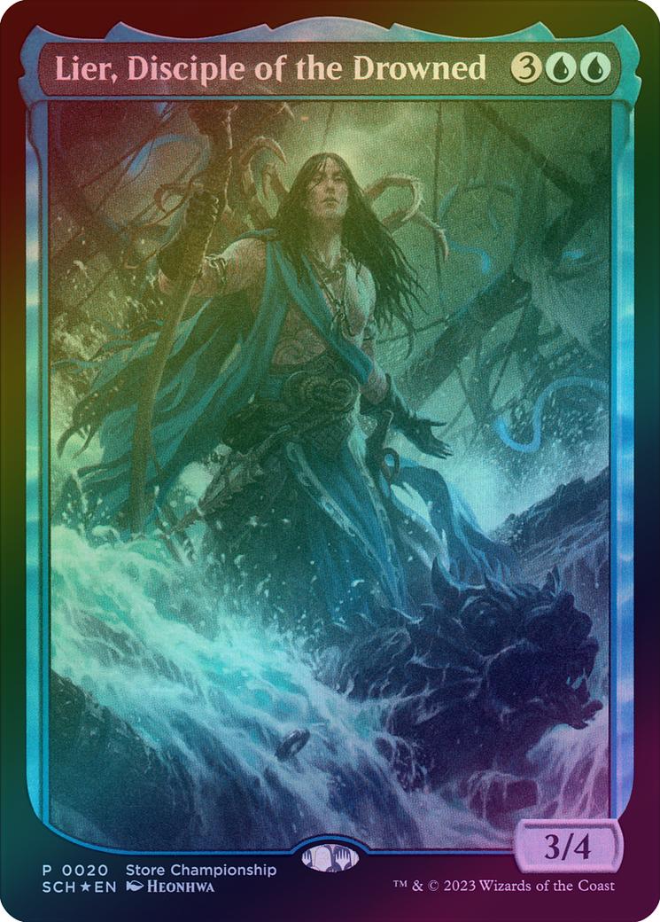 Lier, Disciple of the Drowned - Store Championship Promo (Foil) (SCH)