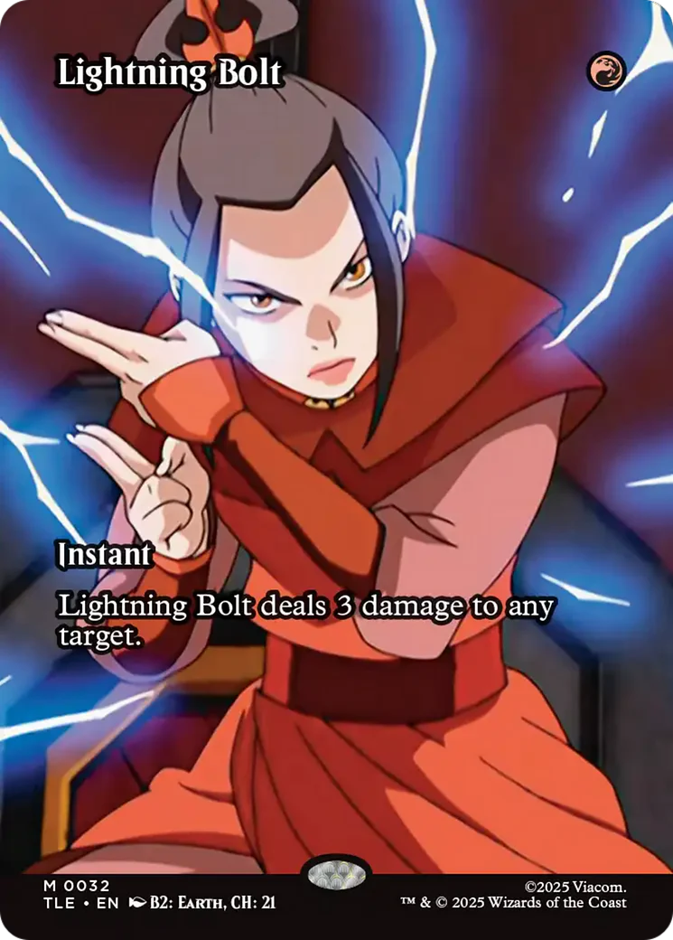 Lightning Bolt - Borderless Source Material (TLE)