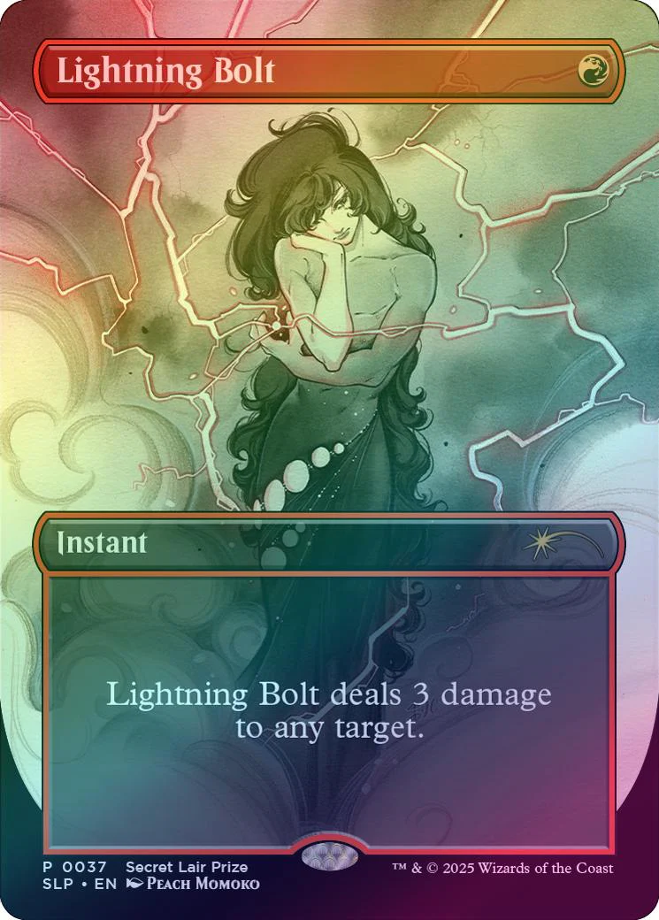 Lightning Bolt (037) (Foil) (SLP)