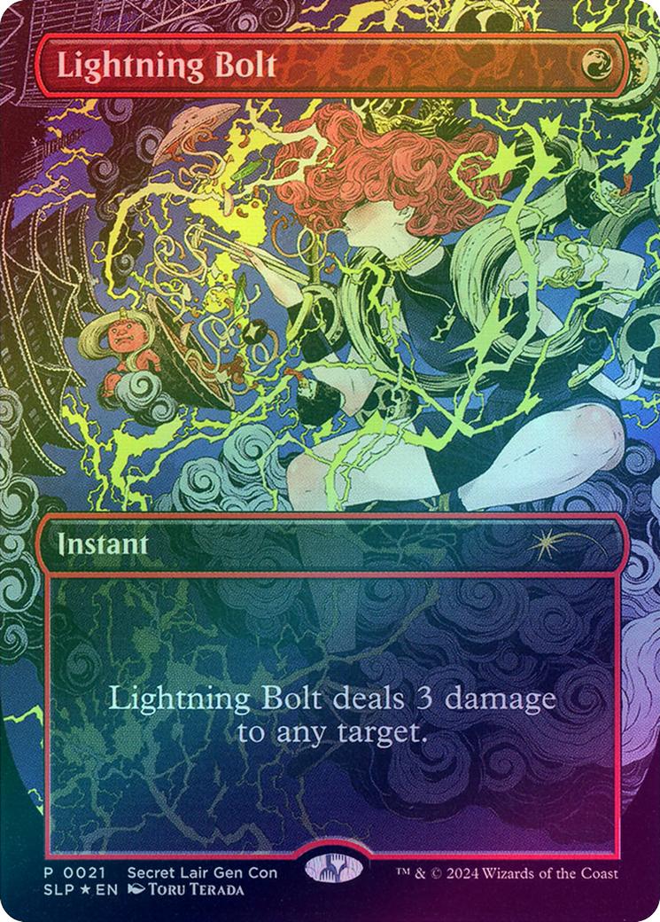 Lightning Bolt (021) (Foil) (SLP)