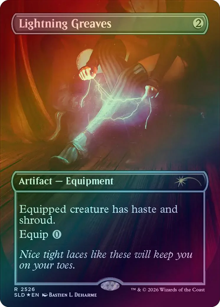Lightning Greaves - Viva Las Rakdos (Foil) (SLD)
